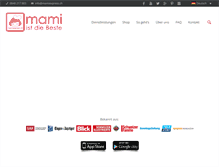 Tablet Screenshot of mamiexpress.ch